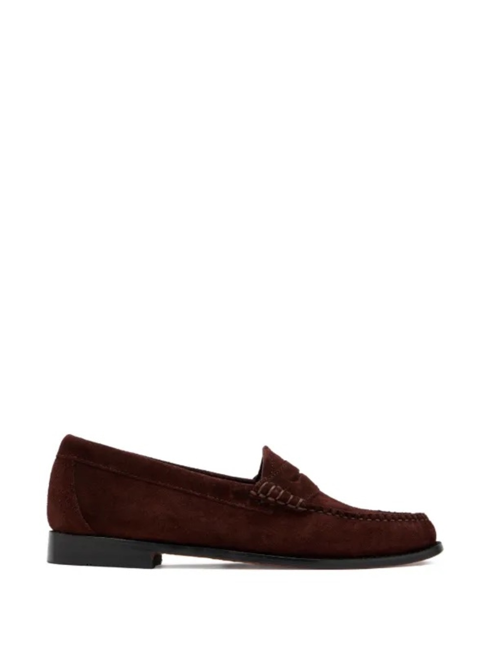 GH Bass Weejuns penny loafers in chocolate brown